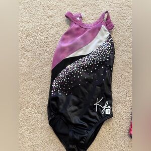 Size 6 Sylvia P gymnastics leotard.
